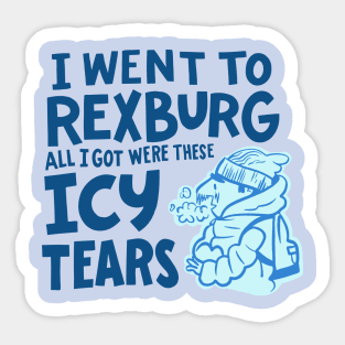 Rexburg Souvenir Sticker